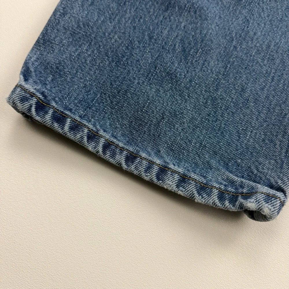 Vintage Levis 550 Jeans Mens 38x30 Medium Stonewash Relaxed Blue Red Tab Tapered